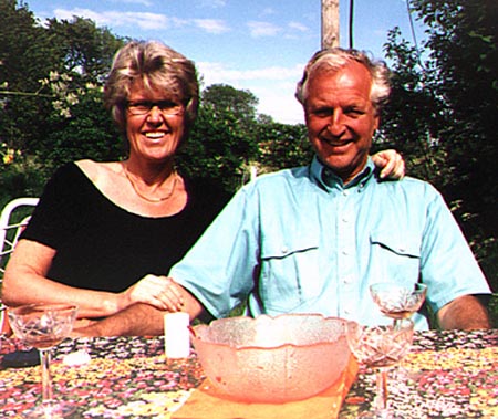 Agneta och Kjell tar hand om alla som besker Tjock